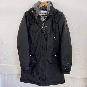 Columbia Icelandite TurboDown Woman’s Winter Coat Fur Lined Insulated Jacket S